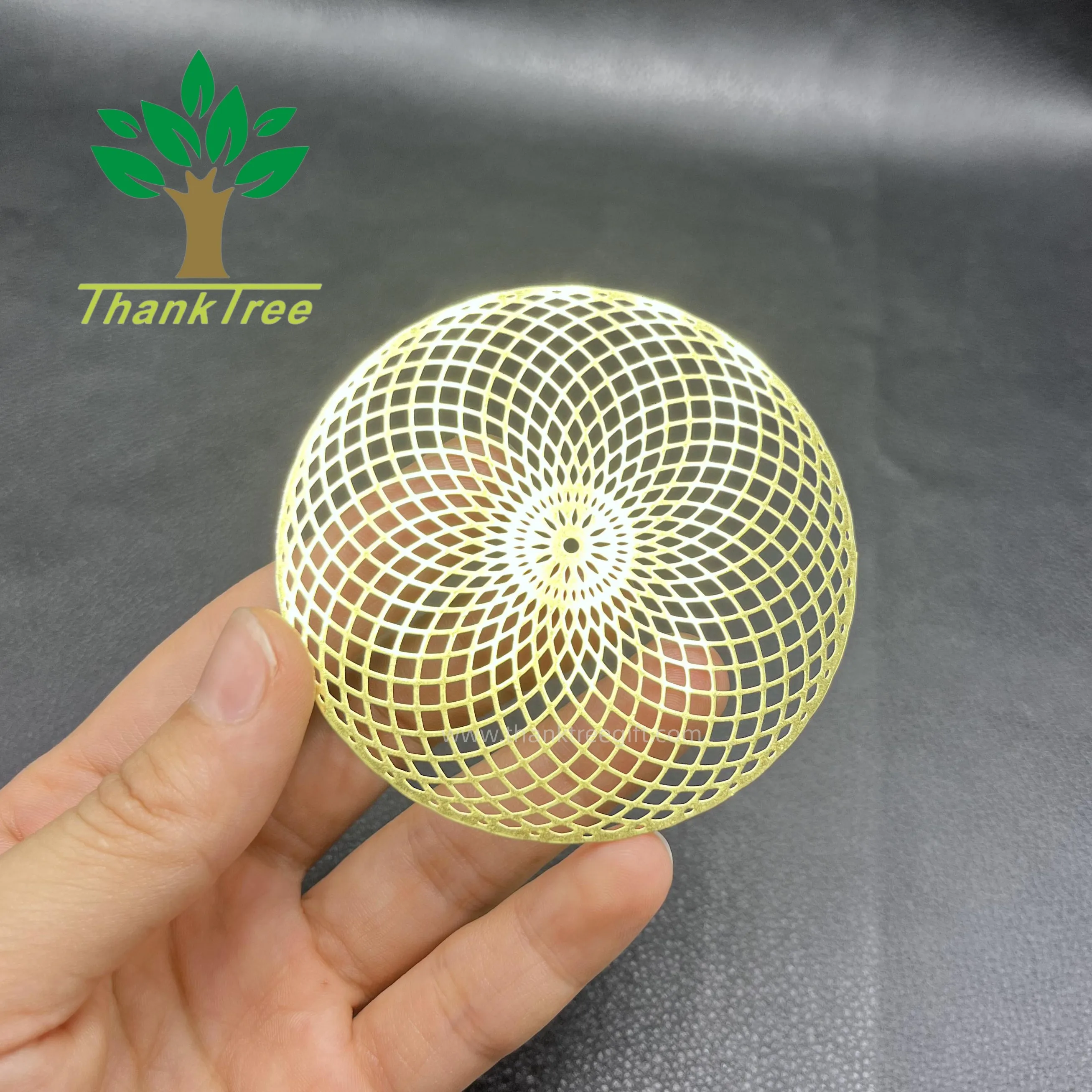 Factory professional custom design metal Torus Vortex energy cards visiting gifts wholesale