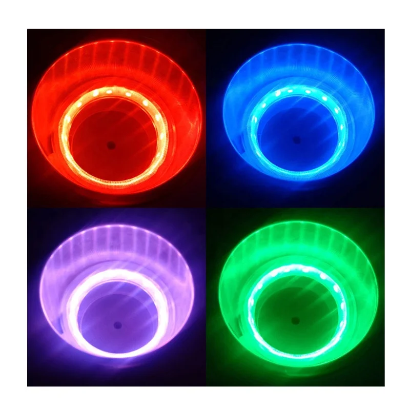 Подстаканник для напитков из нержавеющей стали 3 светодиода RGB пульт дистанционного управления МОРСКОЙ