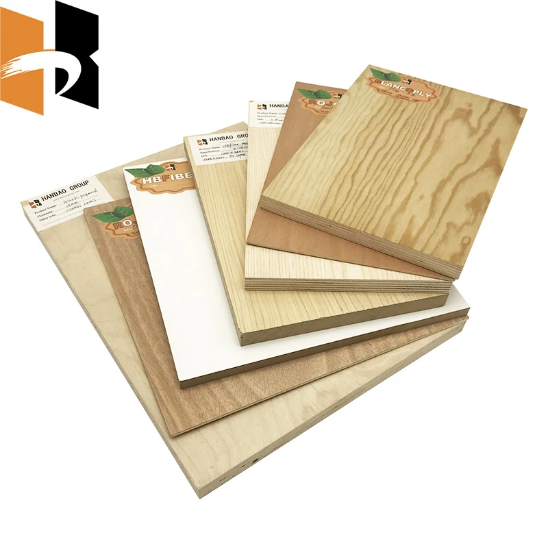 Bintangor Okoume Pine Birch Wood Veneer Laminated Plywood Sheet 4x8 18mm