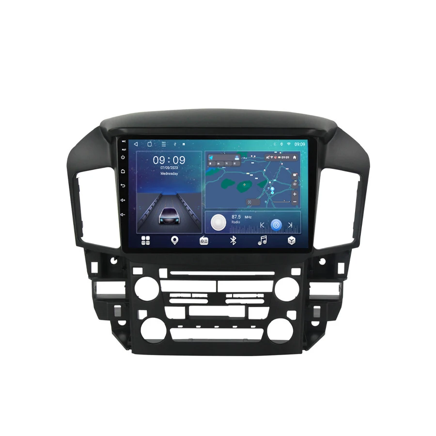 LT LUNTUO TS18 Android 13 9-дюймовый экран навигационный плеер для Lexus RX300 Toyota Harrier 1997-2003 андроид магнитола