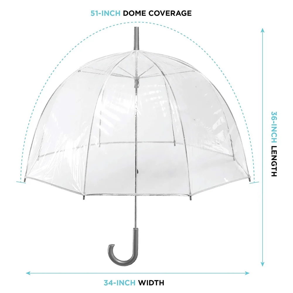 dome umbrella clear umbrella disposable umbrella