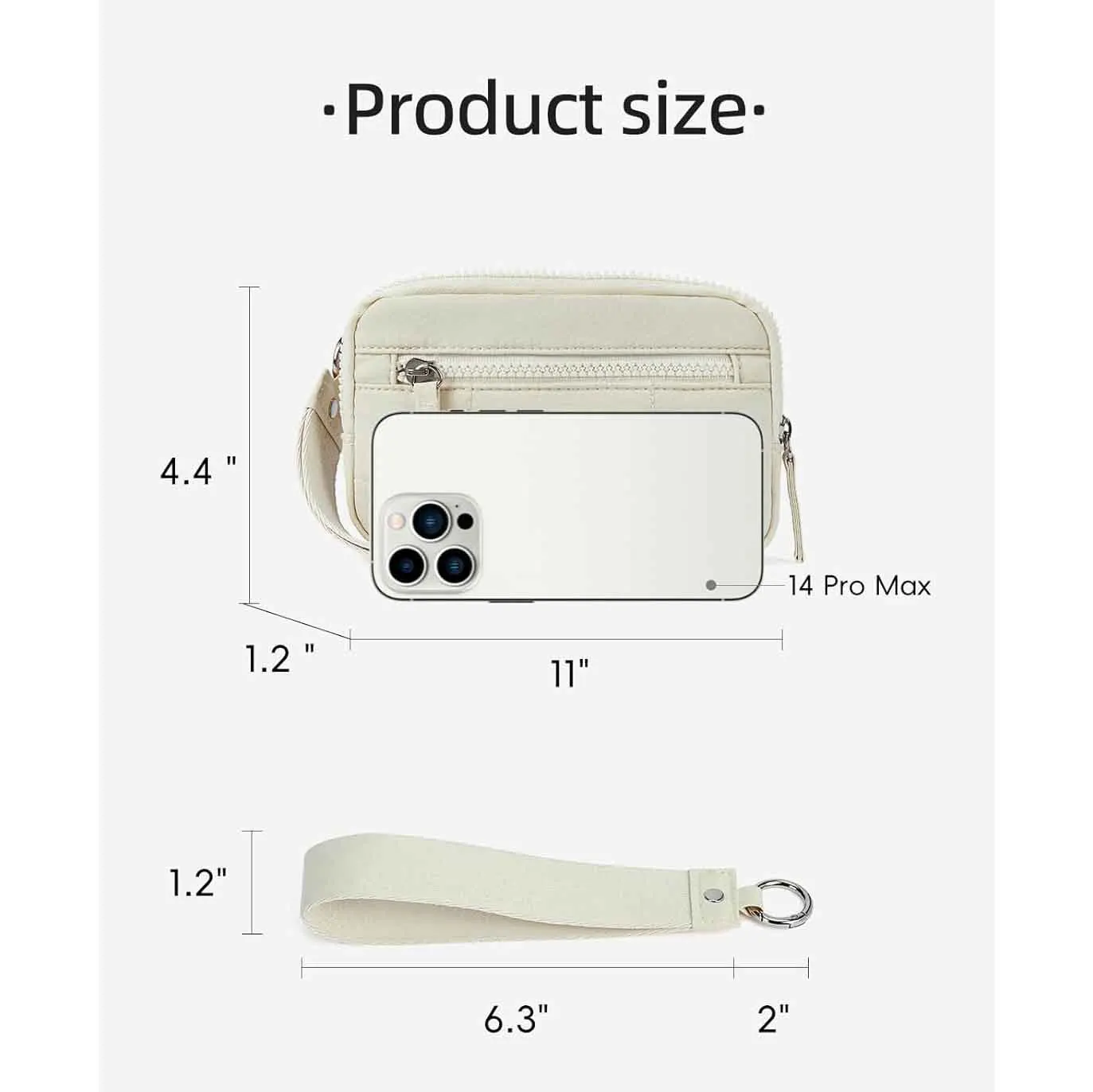 Hotsale Multifunctional Portable Waterproof Fashion Small Nylon Zipper Money Purse with Card slots Clear ID card pocket