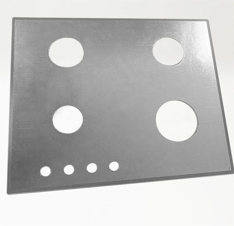 Factory manufacturer gas cooker accessories tempered glass Burner 4 Hobs With Competitive Price Gas Stove Toughened Glass