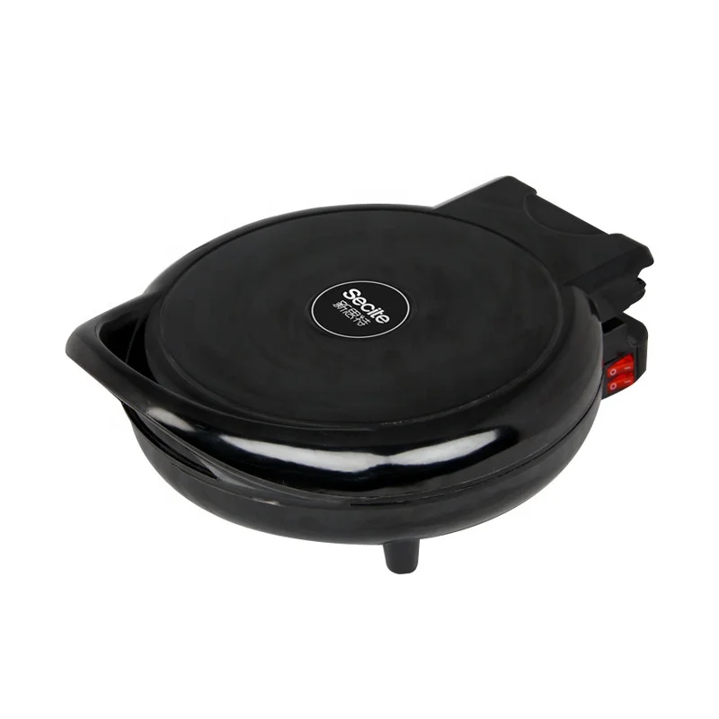 Круглая автоматическая двойная электрическая алюминиевая форма для приготовления пиццы, 30 см, 5 в 1