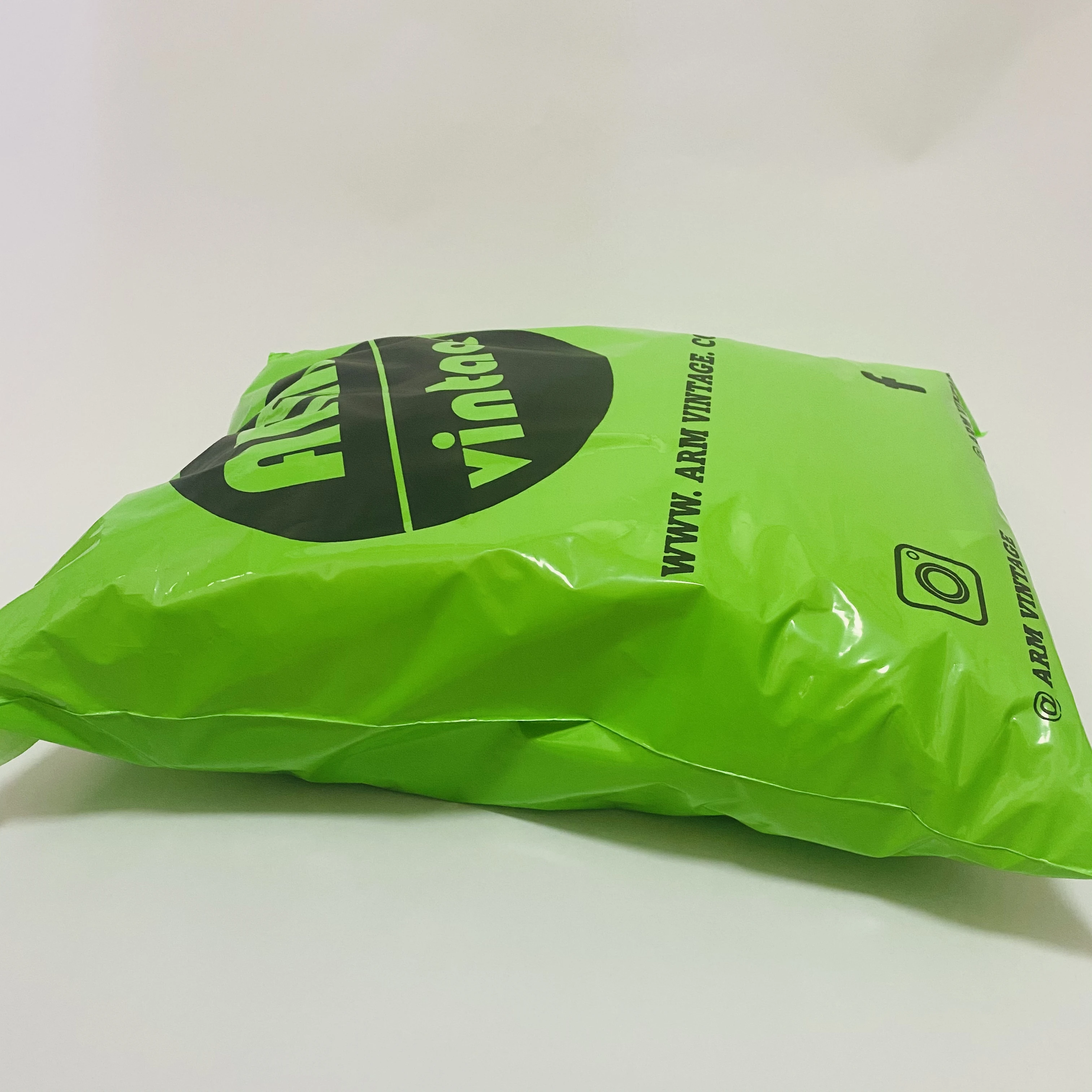 Valentines Poly Mailers Mint Green Design Custom Mailing Bag Shipping Polymailer With Thank You Notes