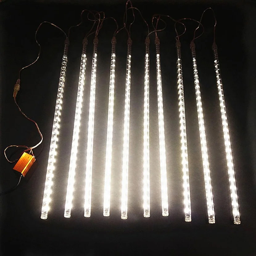 led string lights Outdoor Waterproof LED Meteor Shower Lights for Holiday Party Wedding Christmas Tree Party Tree Decoration