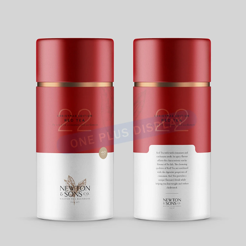  Customized Biodegradable Printing Recycled Food Grade Tube for Tea