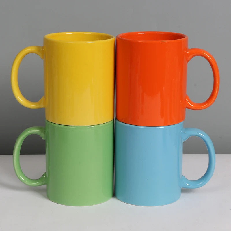 Wholesale Ceramic mug Custom Logo Coffee Mug Milk Cup White Blank Sublimation Mugs