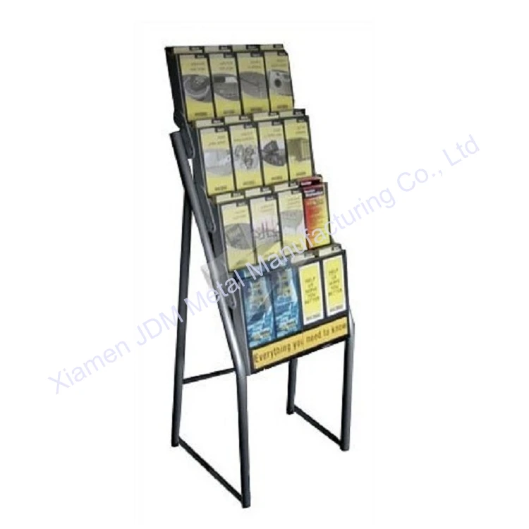 OEM ODM металлическая проволока рекламная реклама библиотека стойка для газет образцы стендов