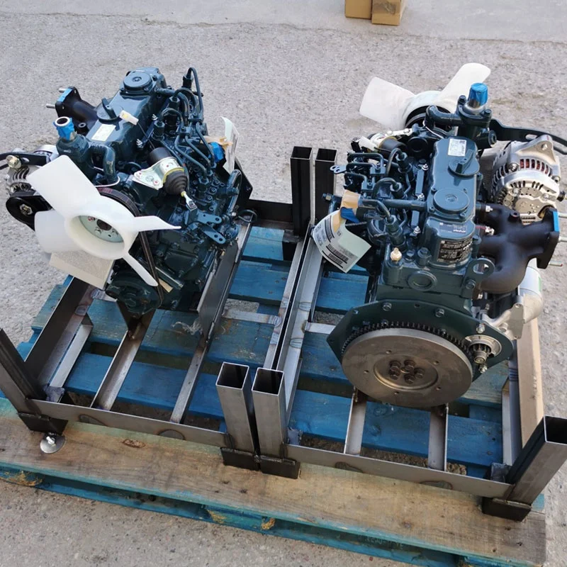 Подлинная Новый б/у kubota D722 полный двигатель Common Rail в 3 цилиндровый дизельный