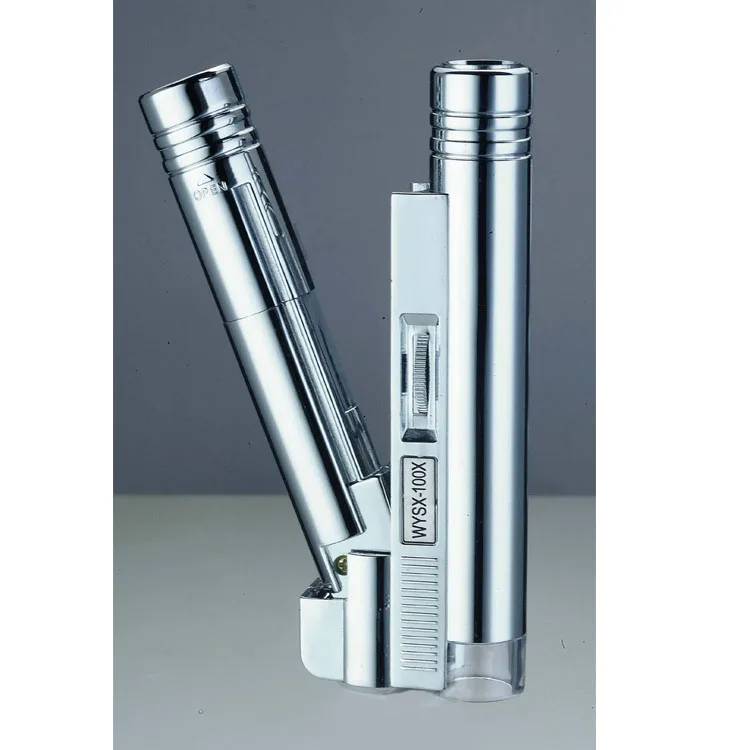 40X профессиональные высококачественные металлические лупа микроскоп с подставкой