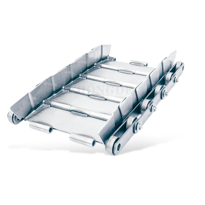 Efficient transport finished product conveyor industrial chain chip conveyor