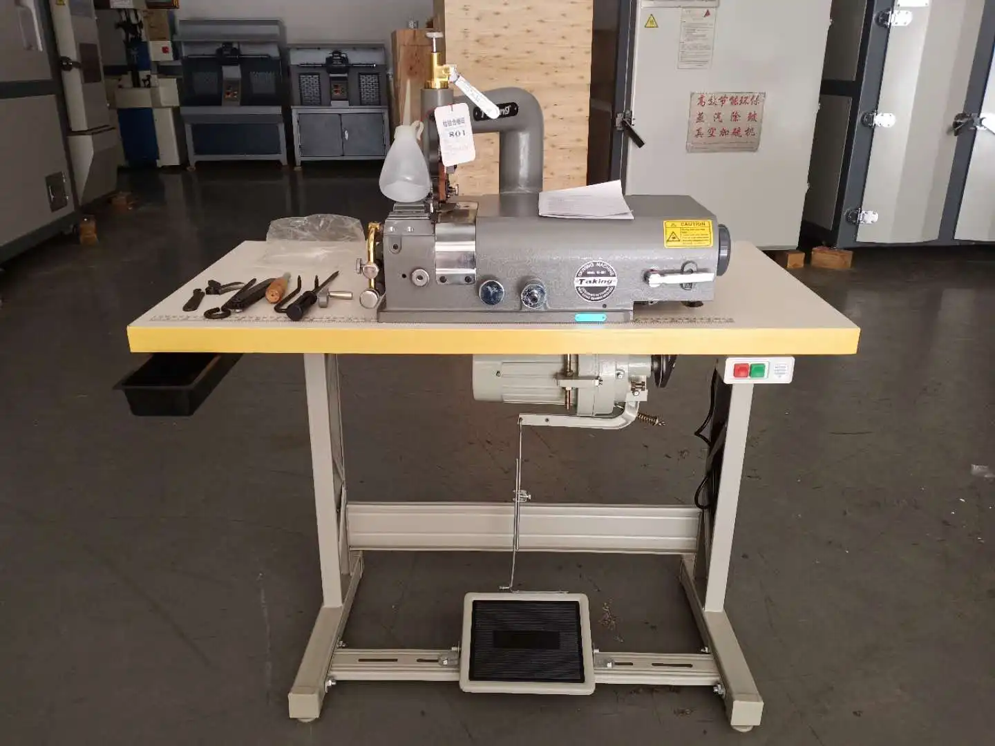 801 leather skiver leather skiving machine shoes sewing machine