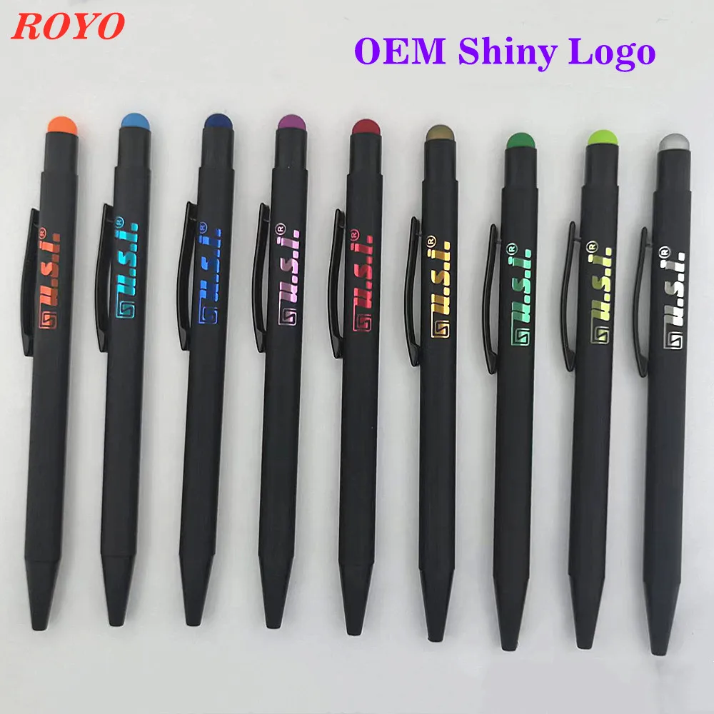 Rubber Matte Advertising Promotional Pens Wholesale Metal Ballpoint Pens With Custom Logo Ballpen Manufacturing