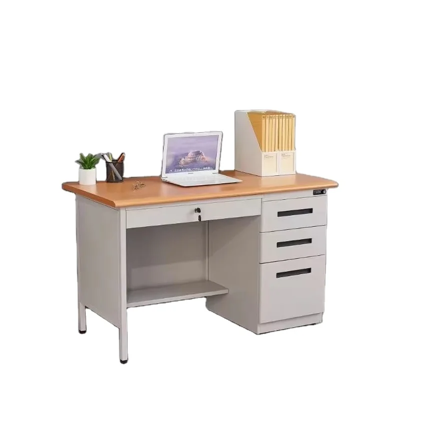 Metal Office Desk Multifunction School Computer Tables Office Home Use Commercial Educational Settings