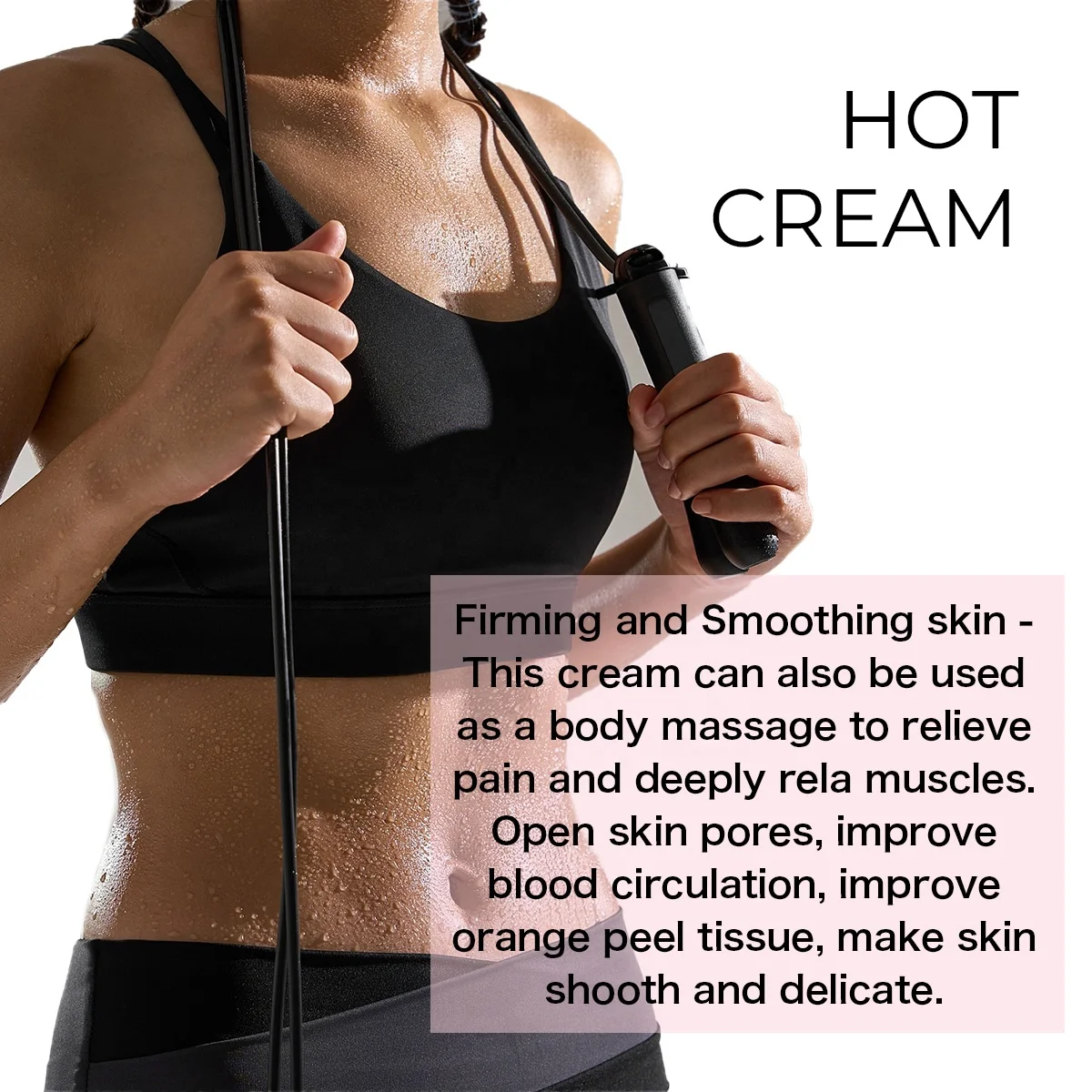 SNMLPM Hot Cream Natural Organic Sweat Waist Slimming Fat Burn Cellulite Cream Stick For Weight Lose Cellulite Removal
