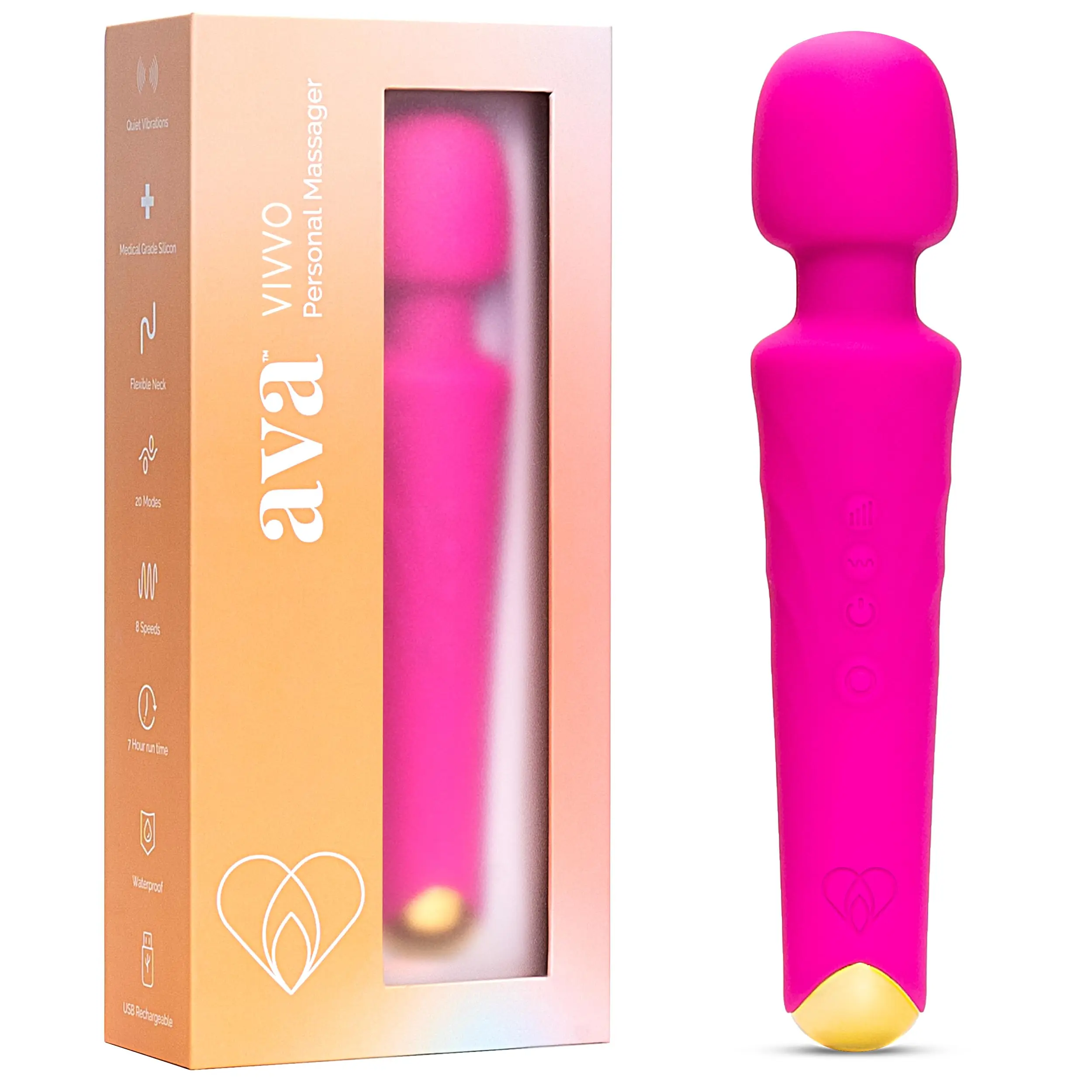 Vibrator for Women Sex Toys for Women Clitoris G Spot Stimulator with Powerful 20 Vibration Mode Waterproof Powerful