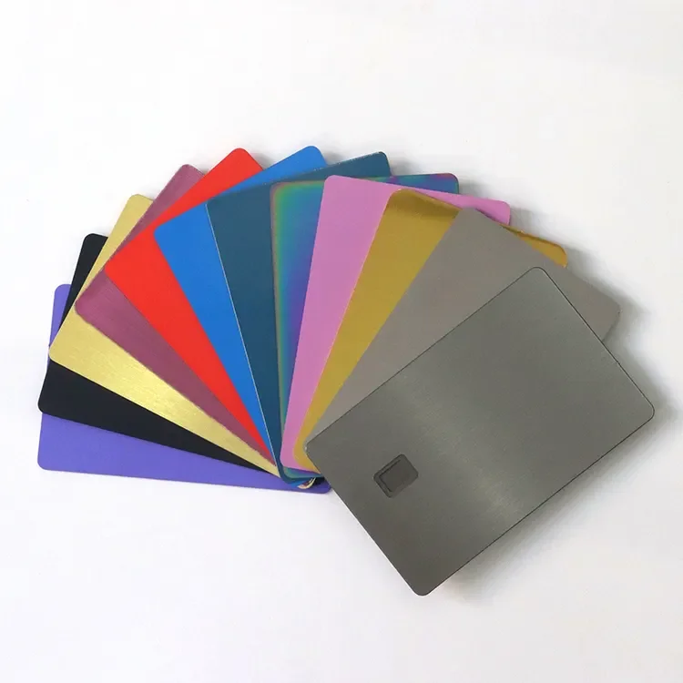 Metal Business cards With Logo Printing 215216 Smart Matte Black Blank Metal Cards Vip Business Visa Cards