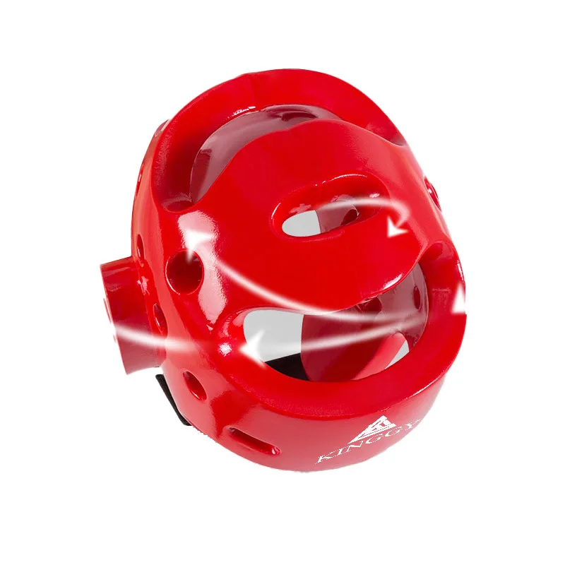 Wholesale Taekwondo Helmets Wholesale Parenting Training Protective Equipment Taekwondo Head Protector NBR Detachable Face Mask