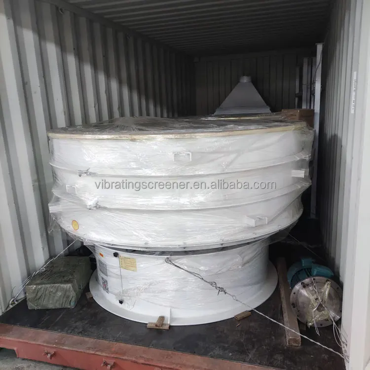 pulp and paper industry vibro sieve sifter for mill effluent coating suspensions wastewater white water