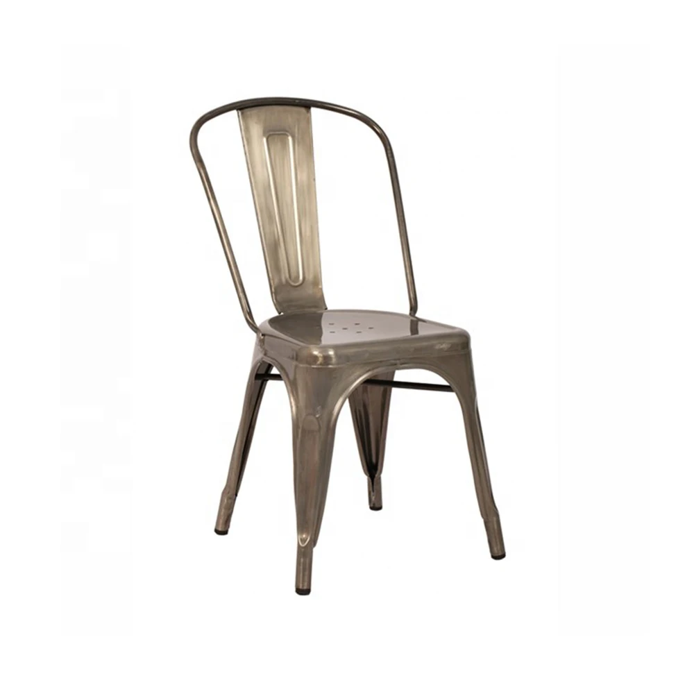 Industrial style furniture vintage cooper replica outdoor usd powder coaing tolix metal chair