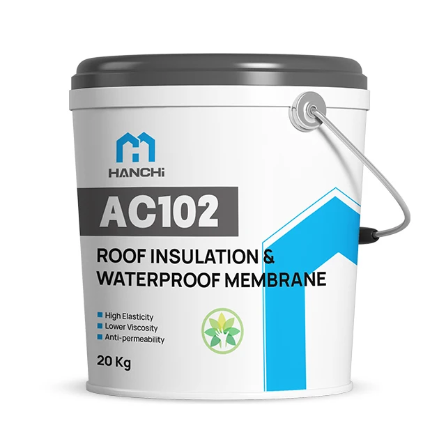 AC102 Acrylic liquid waterproof membrane with the optimal level of acrylic pvc roofing membrane coating polyurethane