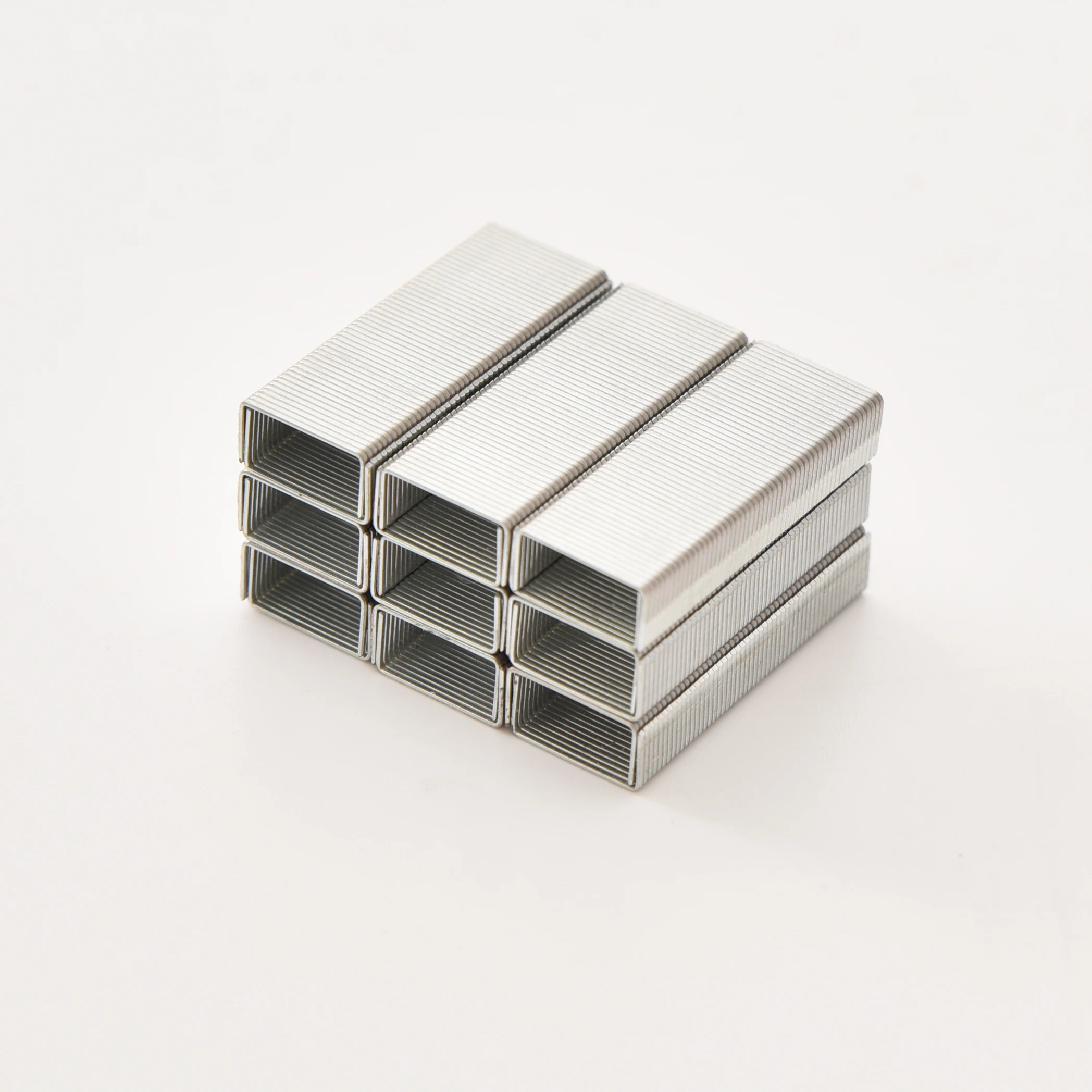 Factory Supply Stationery 26Ga Silver Galvanized Office Staples for Office School