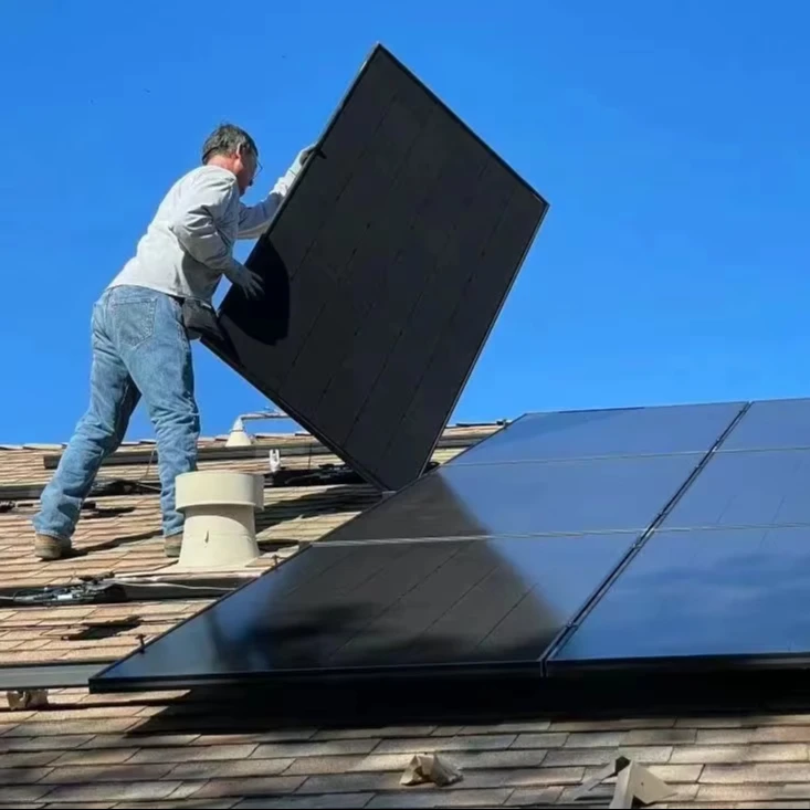 Полностью Черный 500 Вт ячеистую панель монокристаллического кремния Pv Моно панели солнечных
