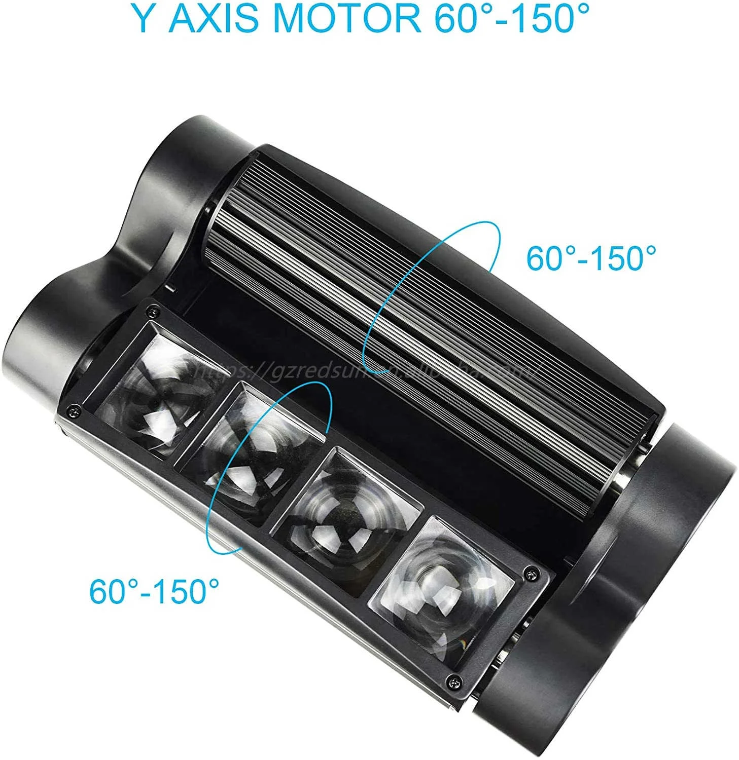 Redsun dj эффект света светодиодный мини-паук движущийся свет для ночного