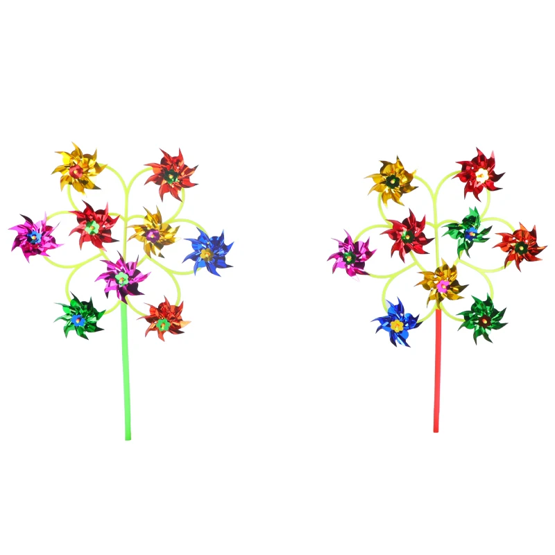 Professional Craftsmanship China Factory Production Decorations Toy Windmill Plastic Pinwheel