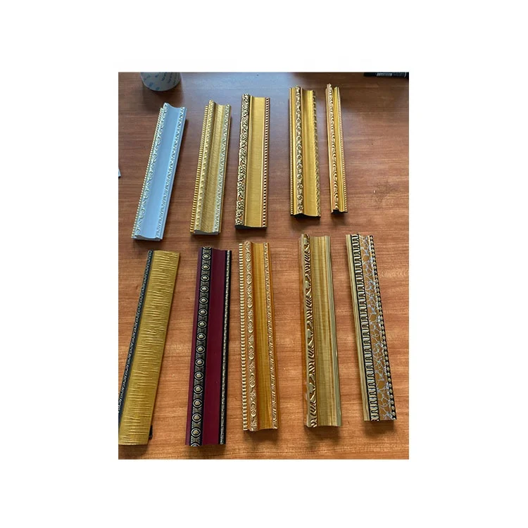 High Quality Sound-Absorbing Heat Insulation Cornice Moulding Ceiling PS Lines