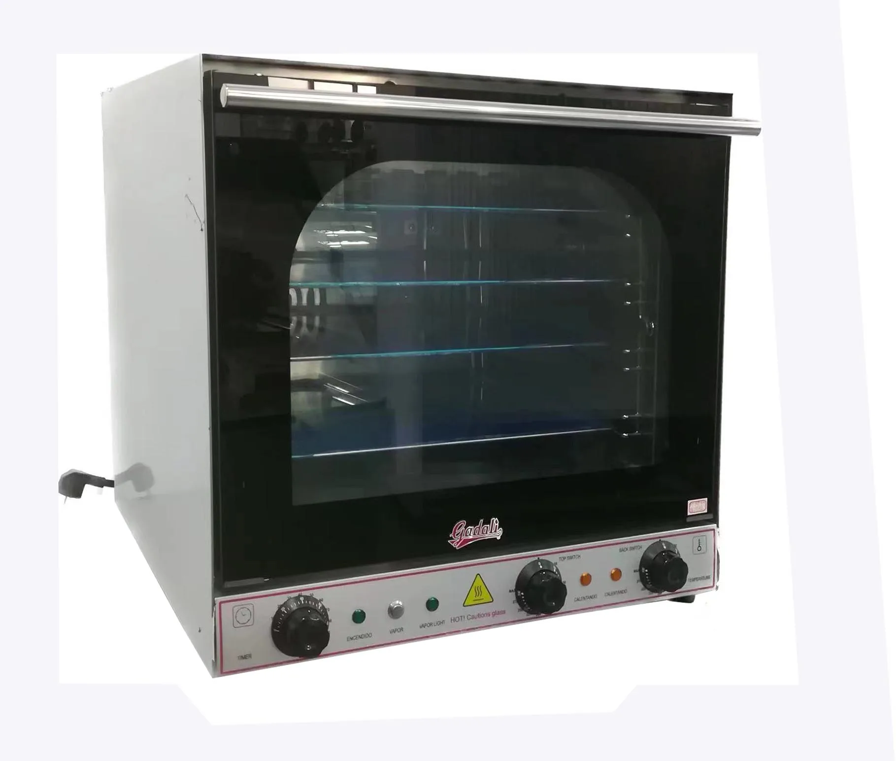 Commercial Electric Homes Countertop Stainless Steel Steam Convection Oven for Bakery Food