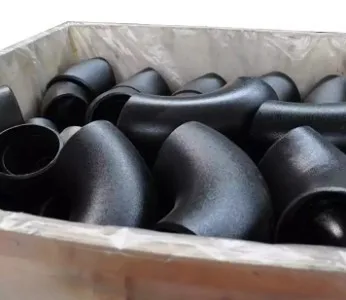Factory wholesale elbow carbon steel 90 degree butt welded elbow pipe fittings for pipeline