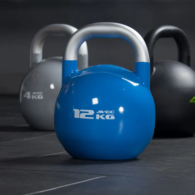 Color Coated Kettlebell Competition Kettlebell Set Handgrip Dumbbell Kettle Bells Set Kettlebell Weights