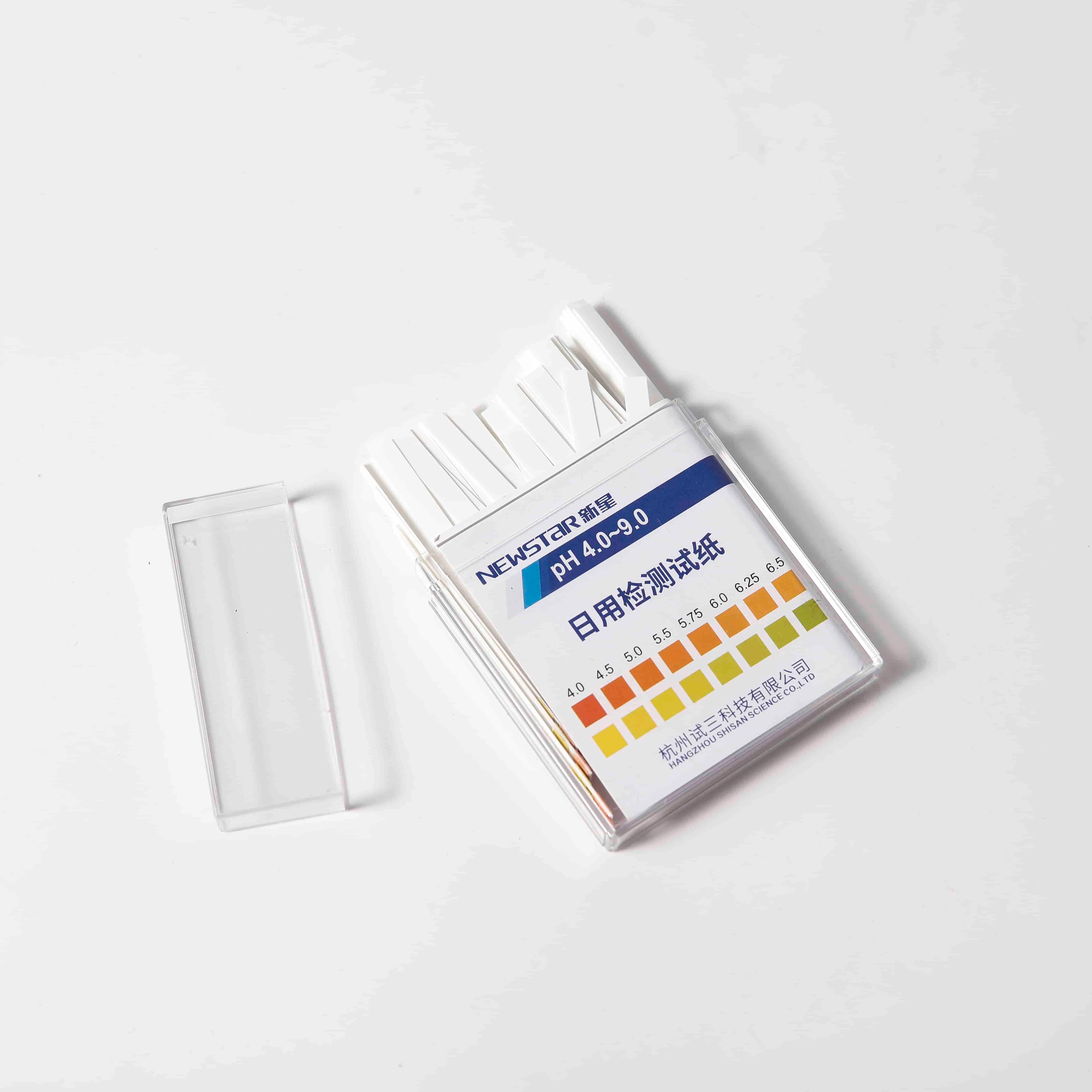 Daily Test Paper pH 4.0-9.0 100 Strips Experimental Supplies for Biochemistry