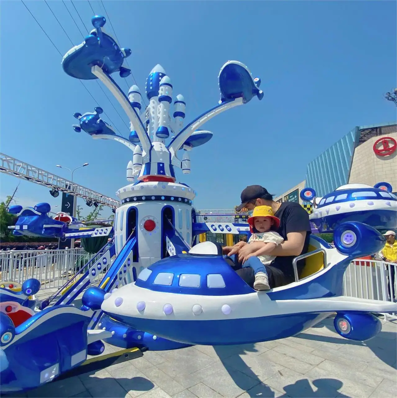 16 seat cheap self-control airplane Equipment inside theme amusement park self control plane rides for sales