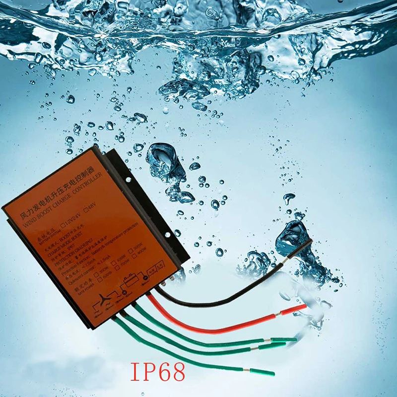 300W 600W 800W Wind Turbine Controller 12v/24v/48v Wind Off-grid Controller