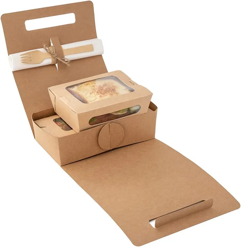 beverage cup holder  drink meal deli lunch to go take out carrier with handle