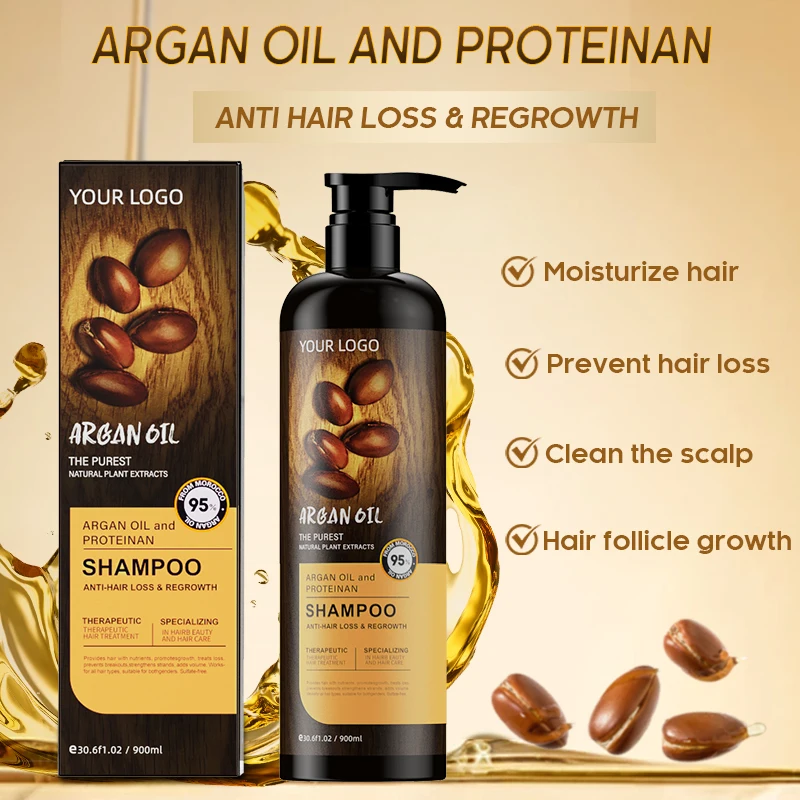 Lanaya Brazil Keratin Hair Regrowth Therapy Protein Treatment Hair Shampoo With Blowout Custom Logo Design Free