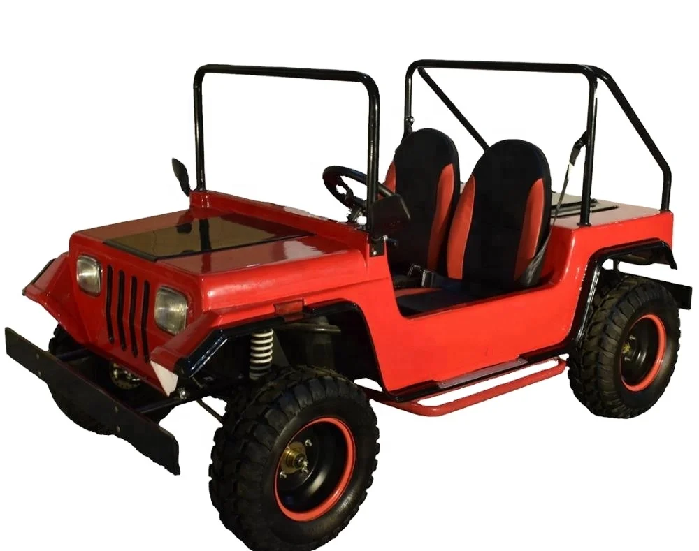 Petrol 125cc Golf Cart Adult 2Wd 4Wd Atv Utv Mini Jeep Off Road Buggy