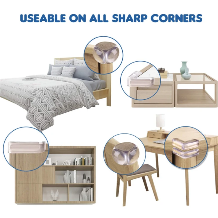 Wholesale Cheap Safe Child Safety Furniture Bumper Baby Proofing Edge Corner Guards Table Protectors