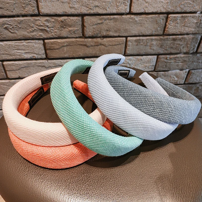 BELLEGIRL 2022 Korean style new hear band women hair accessories make up head band high end fancy headbands for women girls