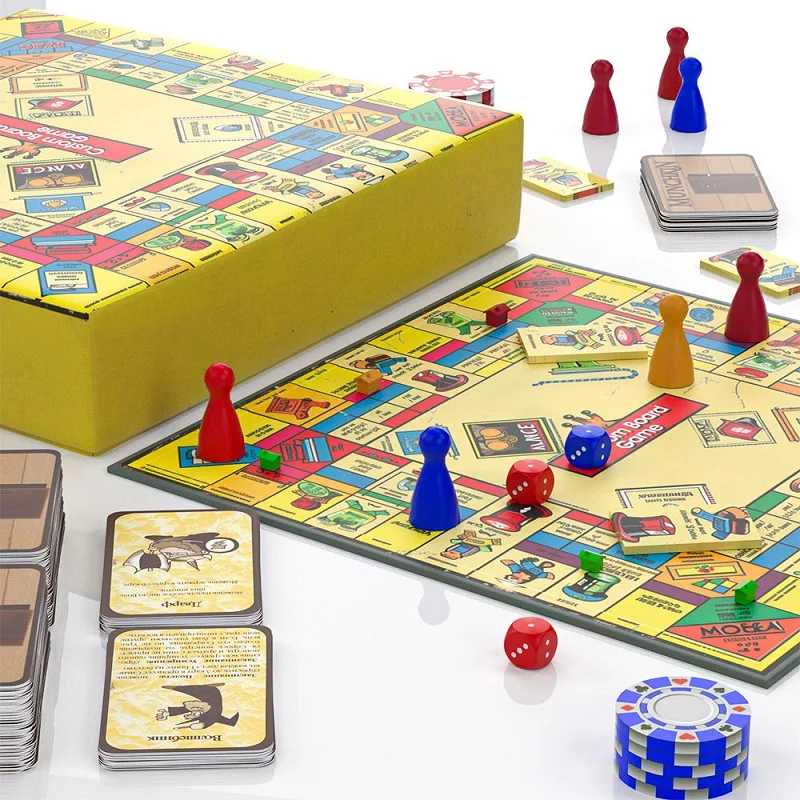 Free Sample Board Games OEM ODM Wholesale Custom Board Games Factory for Adults and Children
