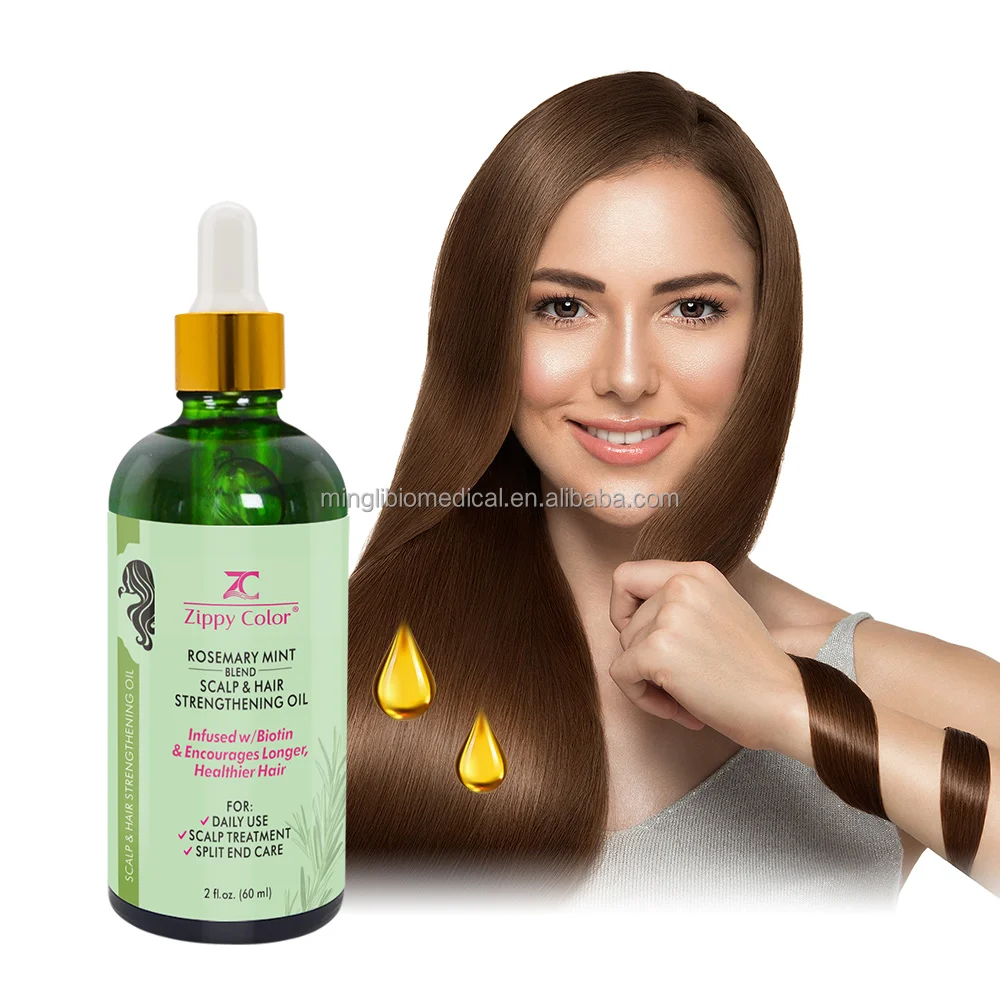 Factory Sale Hair Care Oil Easy To Use Herbal New Arrival Hair Essential Oil OEM Custom Label Rosemary Hair Oil