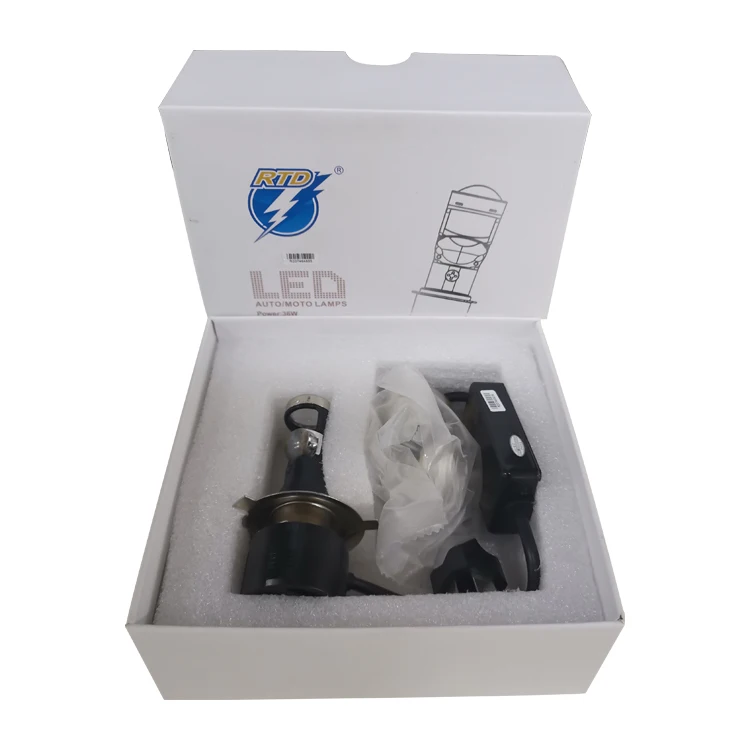 RTD M8 Motorcycle Laser Led Headlight H4 Led Projector Headlight Led Fog Lamp Motorcycle Lighting System