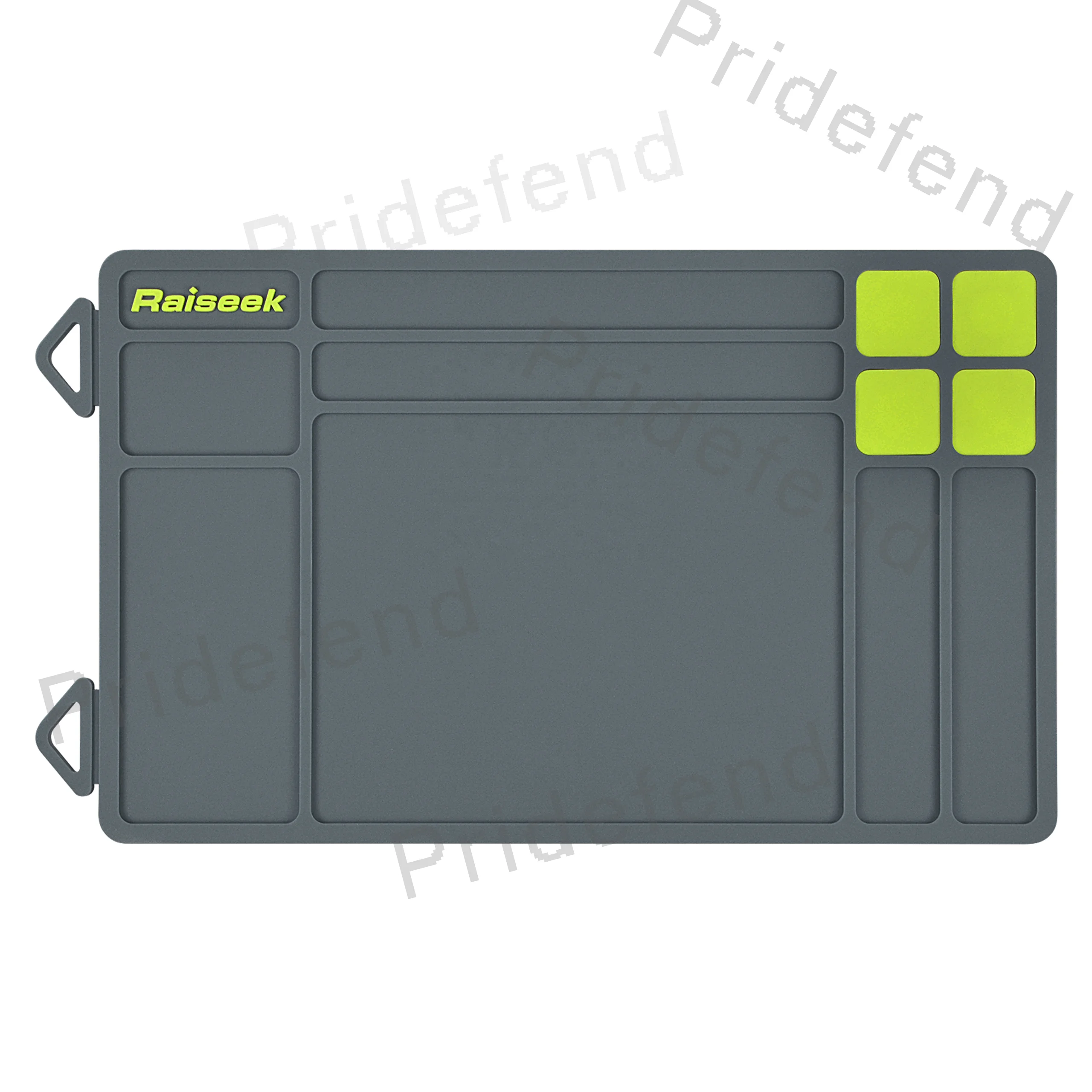 Коврик для ухода Нескользящий прорезиненный коврик для ремонта 15,9x9,8 дюймов чистящий коврик