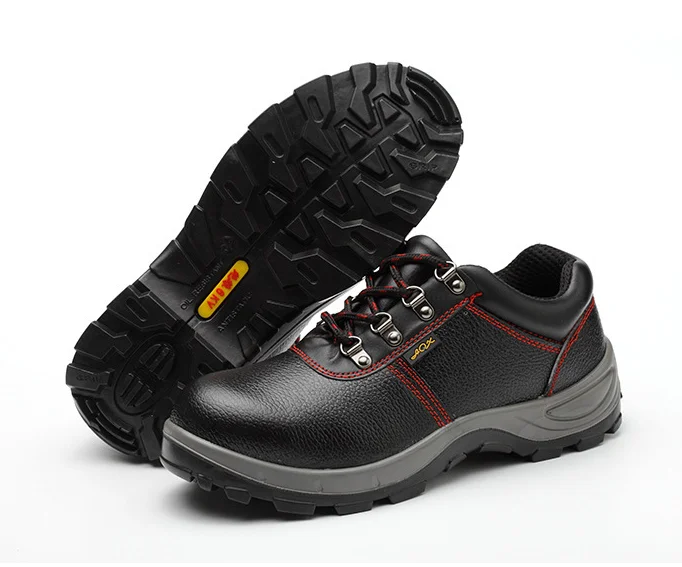 hot selling oil resistant shoes safety with composite toe genuine leather safety shoes insulation 6kv safety shoes