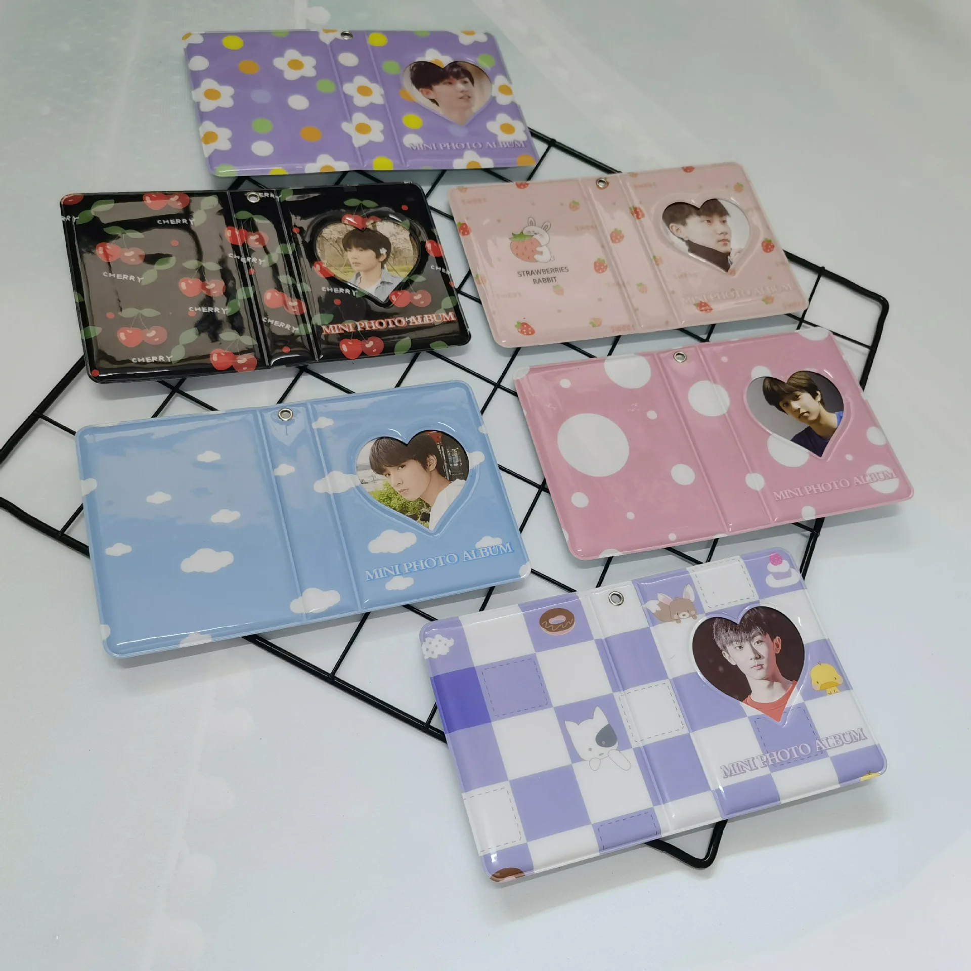 Оптовая продажа Instan Mini Portable Kpop Альбом для скрапбукинга 3/4/5/6 дюймов Фотокнига