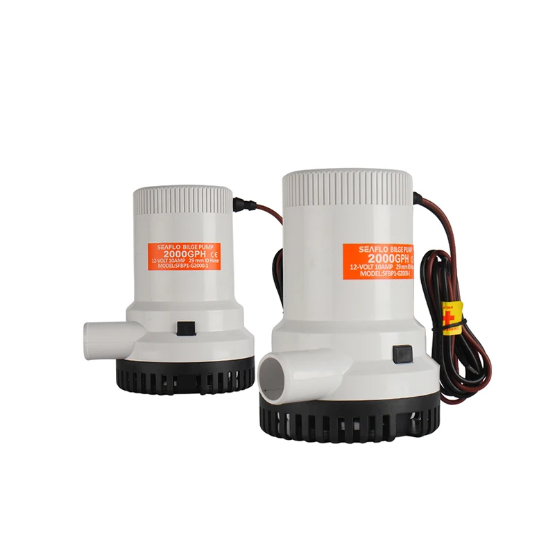 Морской водяной насос SEAFLO CE ROHS ISO8846 ISO8849, морской откачивающий насос 12 В, погружной насос, прайс-лист