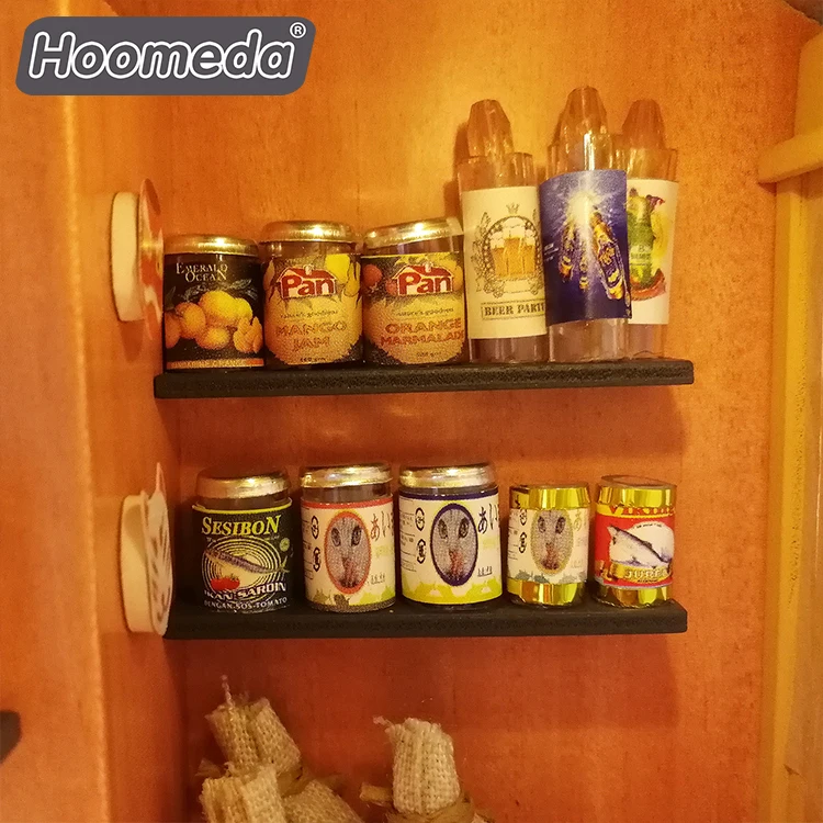 Wholesale with light and tools miniature dolls house figures and furniture